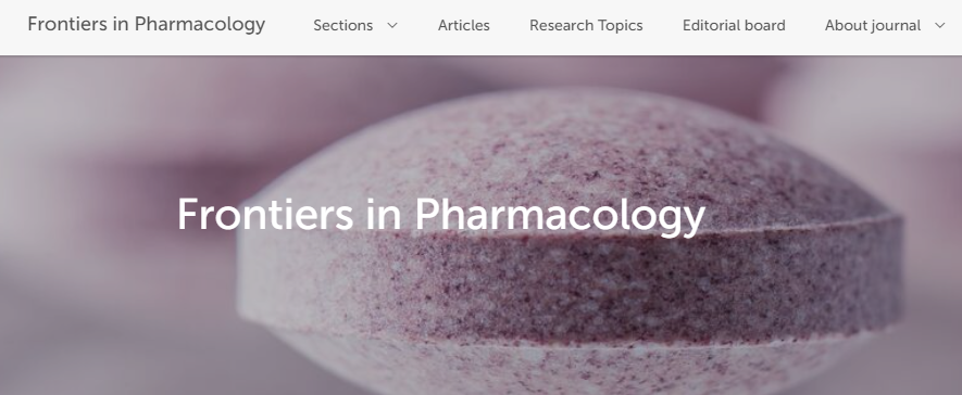 【論文】我院顧霄鵬、張宋歐等醫(yī)師參與撰寫的醫(yī)學(xué)論文在SCI期刊Front Pharmacol上發(fā)表